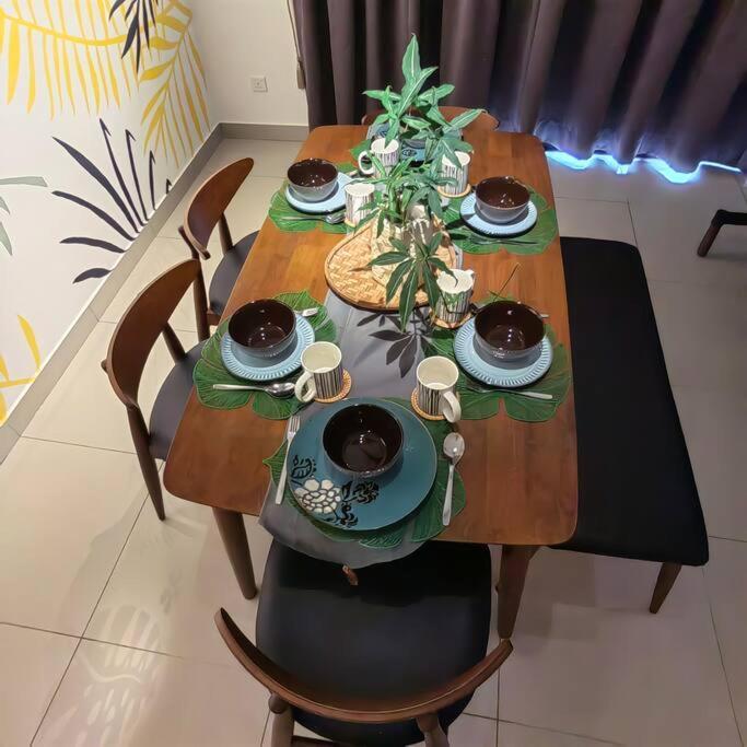Alocasia Geniehome 3Br Free Wifi @ Utropolis Shah Alam Extérieur photo