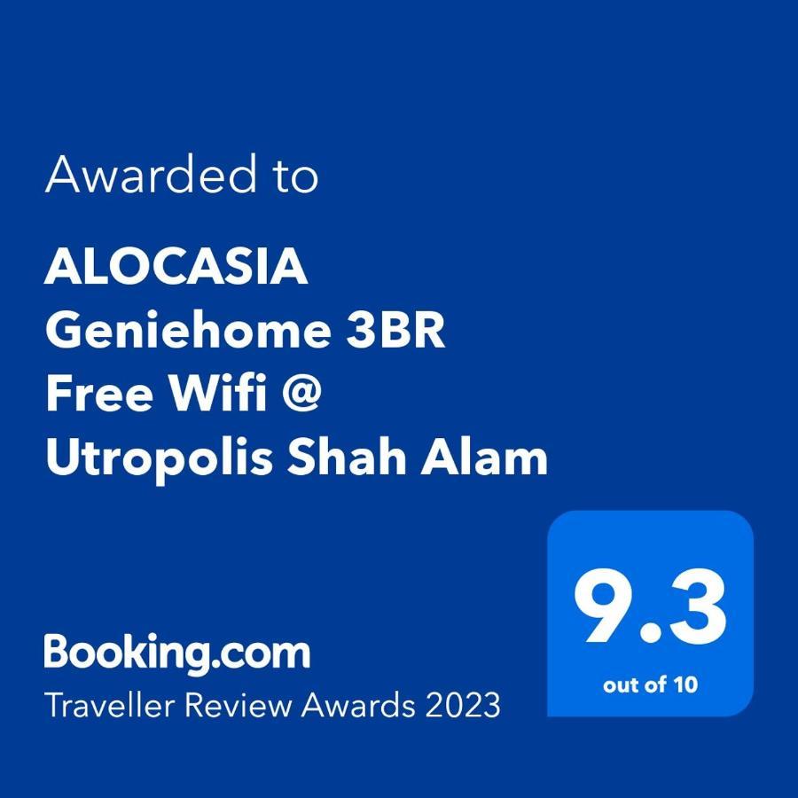 Alocasia Geniehome 3Br Free Wifi @ Utropolis Shah Alam Extérieur photo